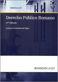 DERECHO PUBLICO ROMANO 2024 27ªED