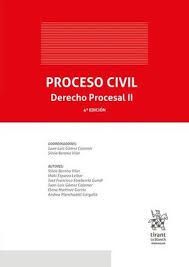 PROCESO CIVIL. DERECHO PROCESAL II 4ª EDICIÓN