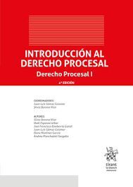 INTRODUCCIÓN AL DERECHO PROCESAL. DERECHO PROCESAL I 4ª EDICIÓN