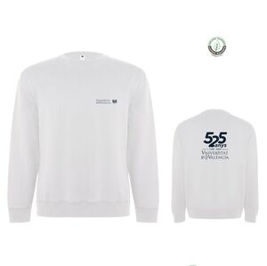 SUDADERA 525 ECO - BLANCO  - S