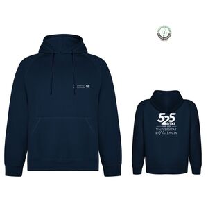 SUDADERA CAPUCHA 525 UV ECO - MARINO  S